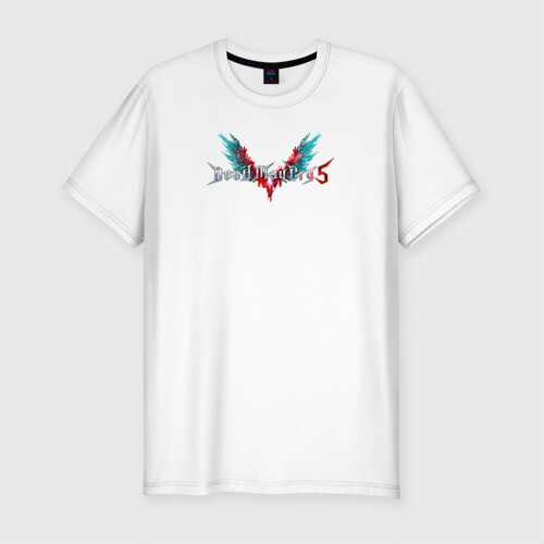 Мужская футболка хлопок Slim Devil May Cry 5 фото