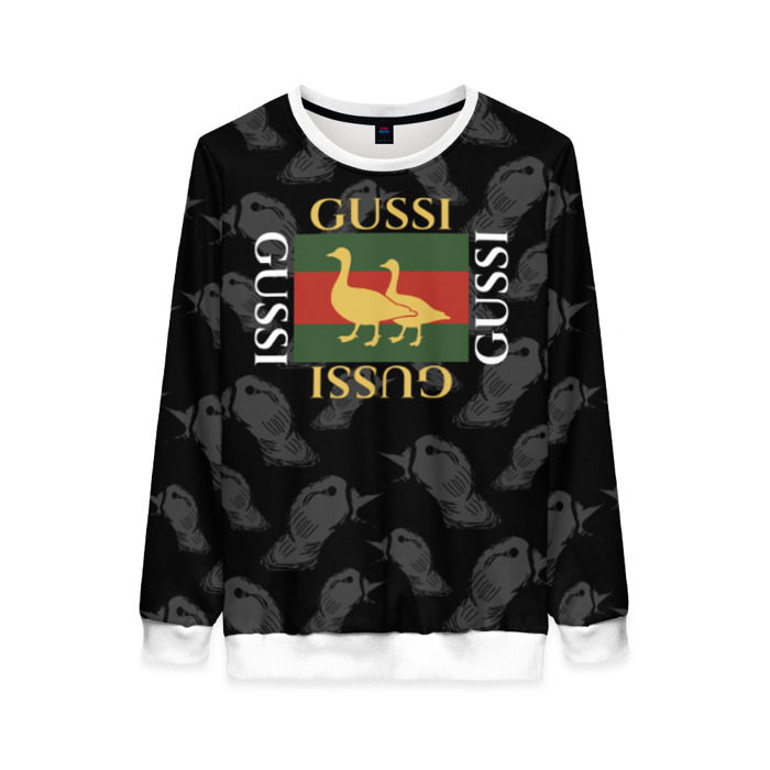 Женский свитшот 3D Гуси фото