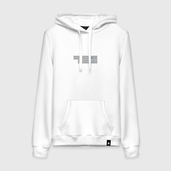 Женская толстовка хлопок Become a deviant Detroit фото