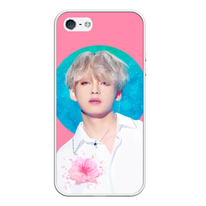 Чехол для iPhone 5/5S матовый V фото