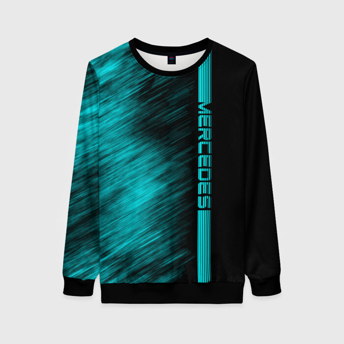 Женский свитшот 3D Mercedes фото