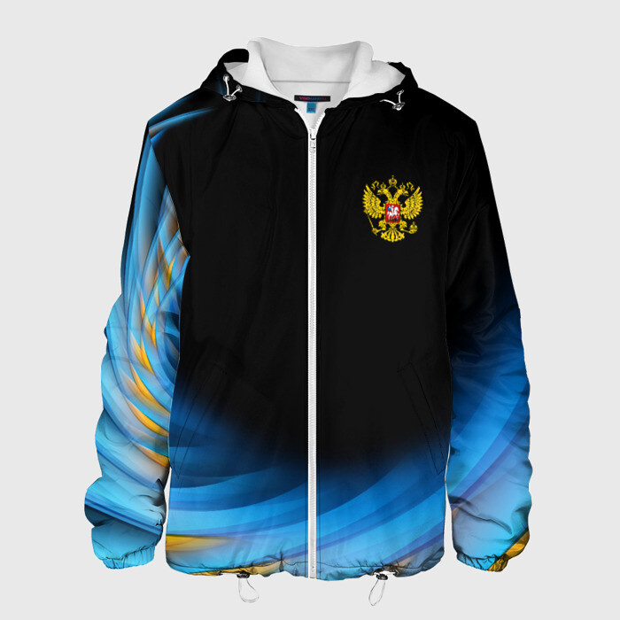 Мужская куртка 3D Россия спорт фото