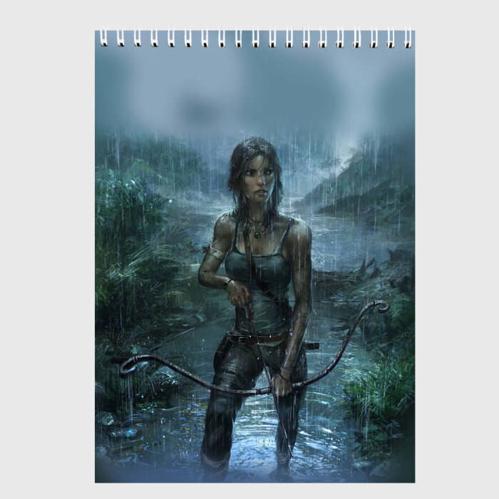 Скетчбук Tomb Raider Лара Крофт фото