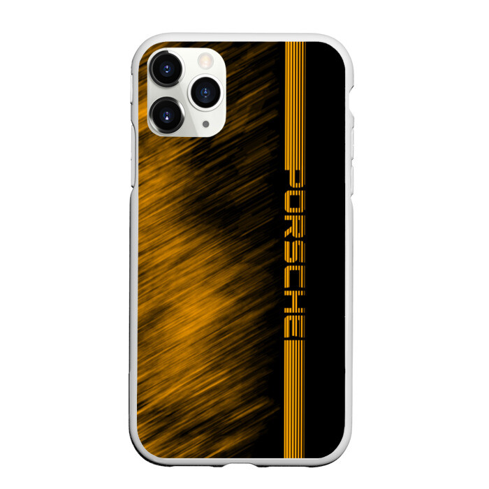 Чехол для iPhone 11 Pro матовый Porsche фото