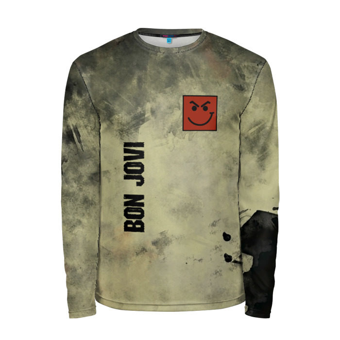 Мужской лонгслив 3D Bon Jovi фото