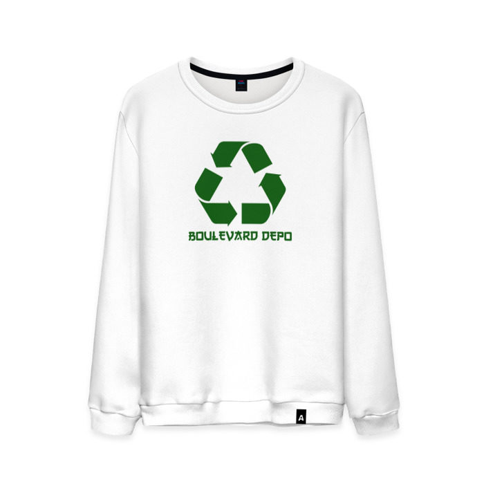 Мужской свитшот хлопок Boulevard Depo фото