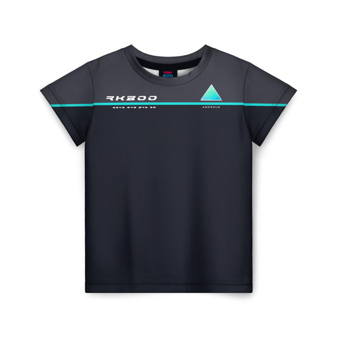 Детская футболка 3D Detroit RK800 фото