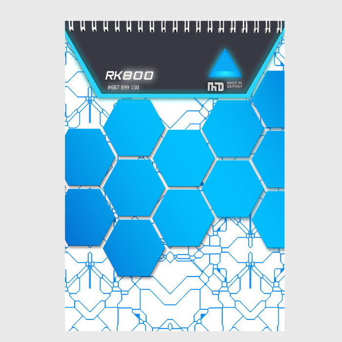 Скетчбук Detroit become human RK800 фото