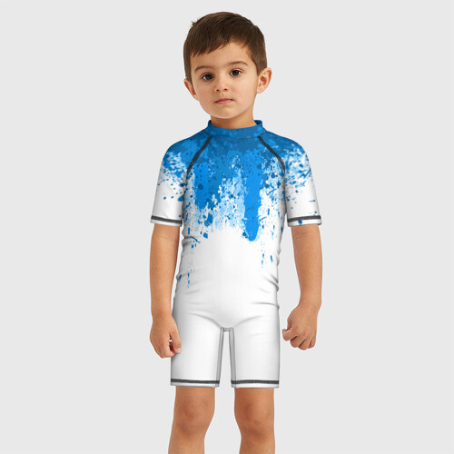 Детский купальный костюм 3D КРОВЬ АНДРОИДА  фото