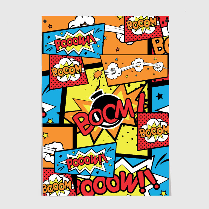 Постер Boom Pop Art фото