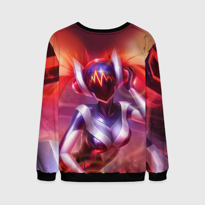 Мужской свитшот 3D DJ Sona | League of Legends фото