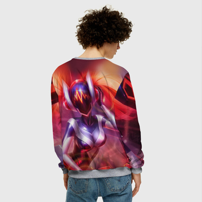 Мужской свитшот 3D DJ Sona | League of Legends фото