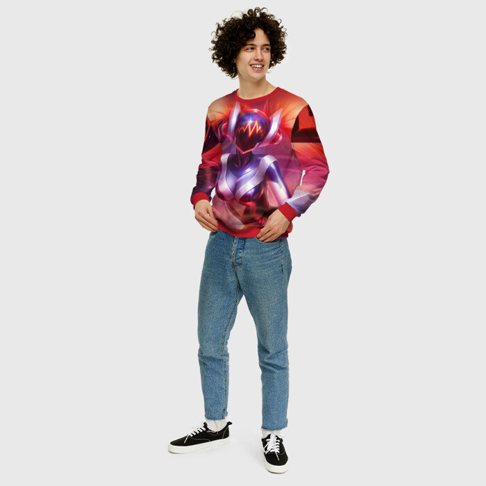 Мужской свитшот 3D DJ Sona | League of Legends фото