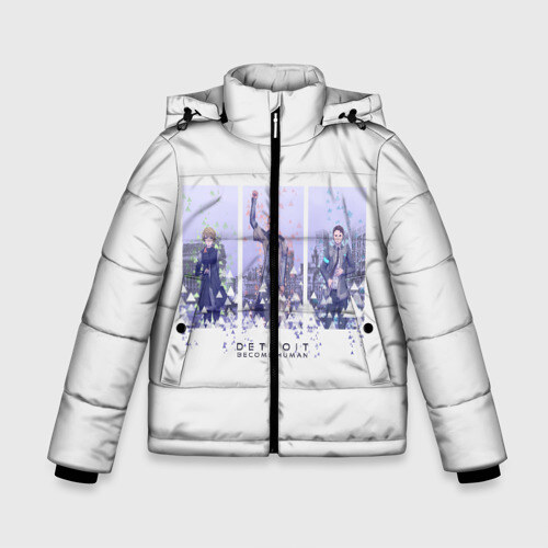 Зимняя куртка для мальчиков 3D Detroit Become Human фото