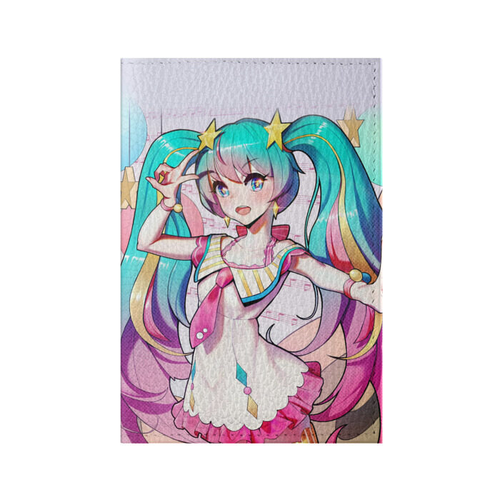 Обложка для паспорта матовая кожа Музыкальное наслаждения фото