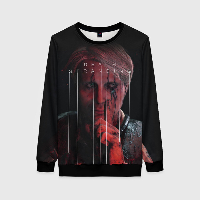 Женский свитшот 3D DEATH STRANDING фото