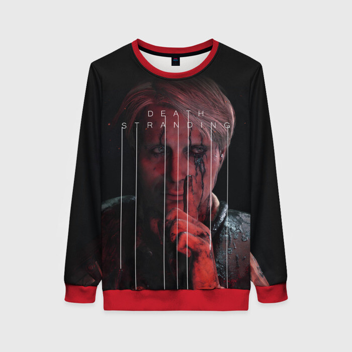 Женский свитшот 3D DEATH STRANDING фото