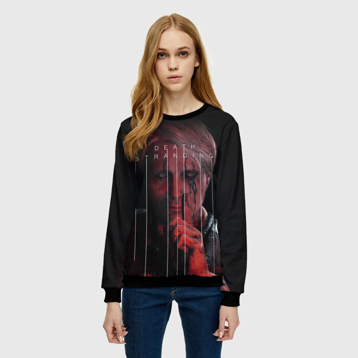 Женский свитшот 3D DEATH STRANDING фото