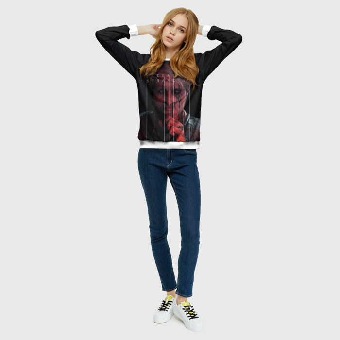 Женский свитшот 3D DEATH STRANDING фото