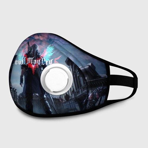 Маска из неопрена DEVIL MAY CRY 5 фото