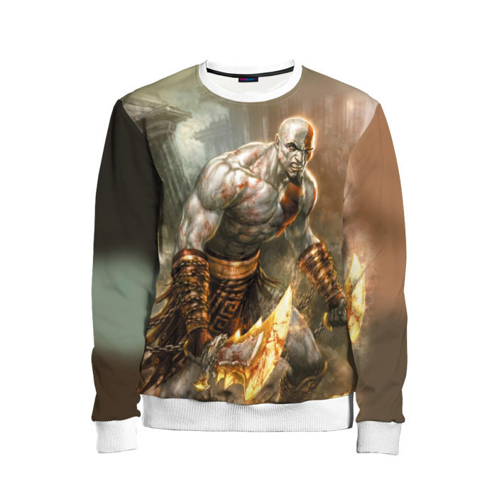 Детский свитшот 3D God of War фото