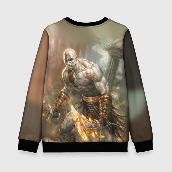 Детский свитшот 3D God of War фото