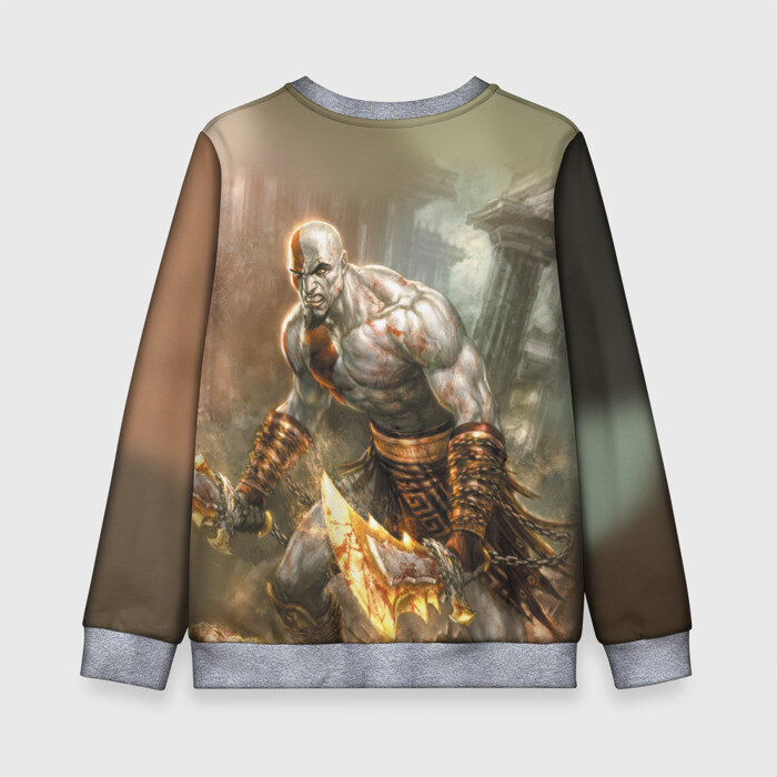 Детский свитшот 3D God of War фото