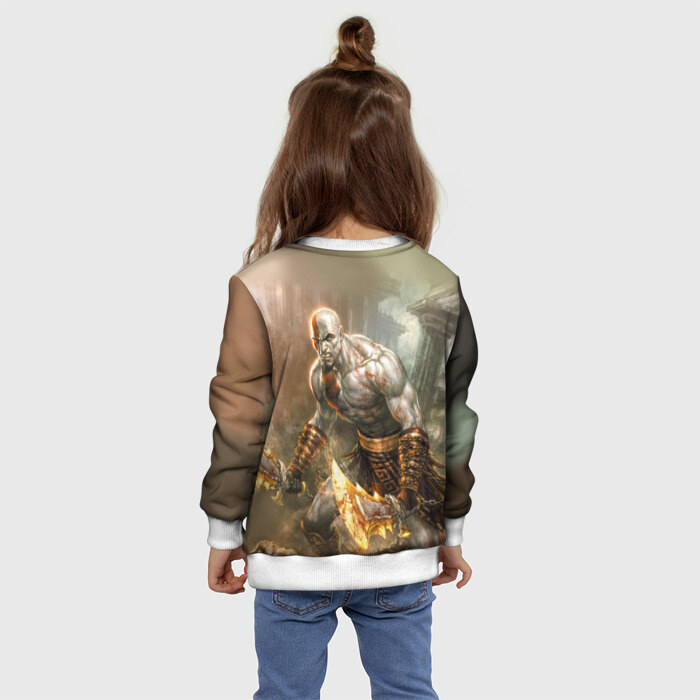 Детский свитшот 3D God of War фото