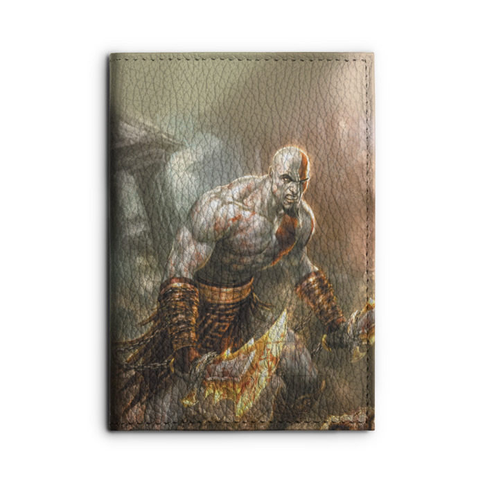 Обложка для автодокументов God of War фото