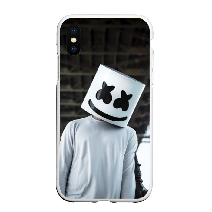 Чехол для iPhone XS Max матовый Electronic music фото