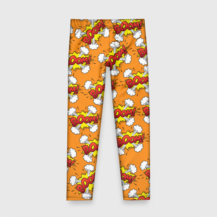 Детские леггинсы 3D BOOM! POP ART фото