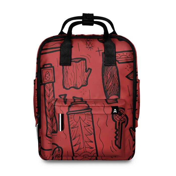 Женский рюкзак 3D Инструменты фото