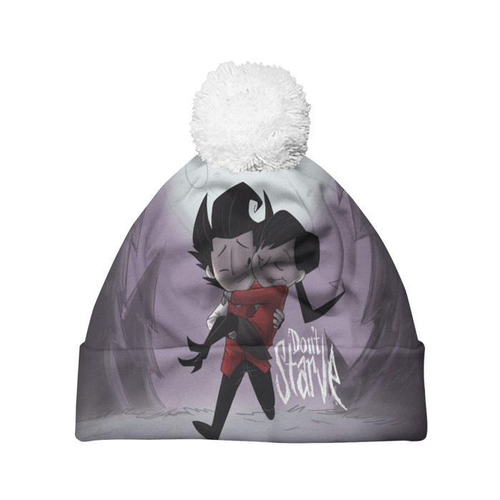 Шапка 3D c помпоном DON`T STARVE фото