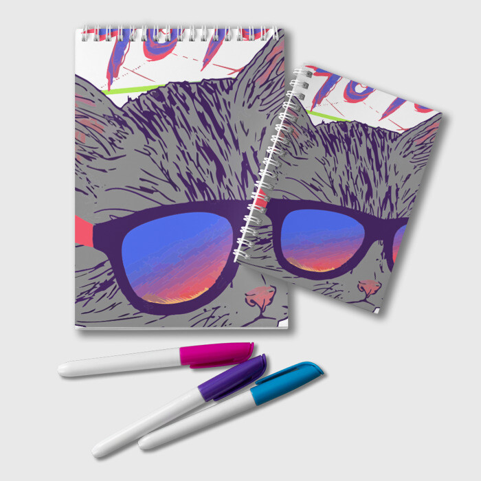 Блокнот кот 80 фото