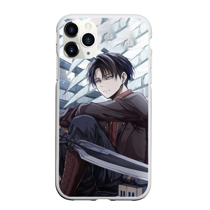 Чехол для iPhone 11 Pro матовый Левай фото