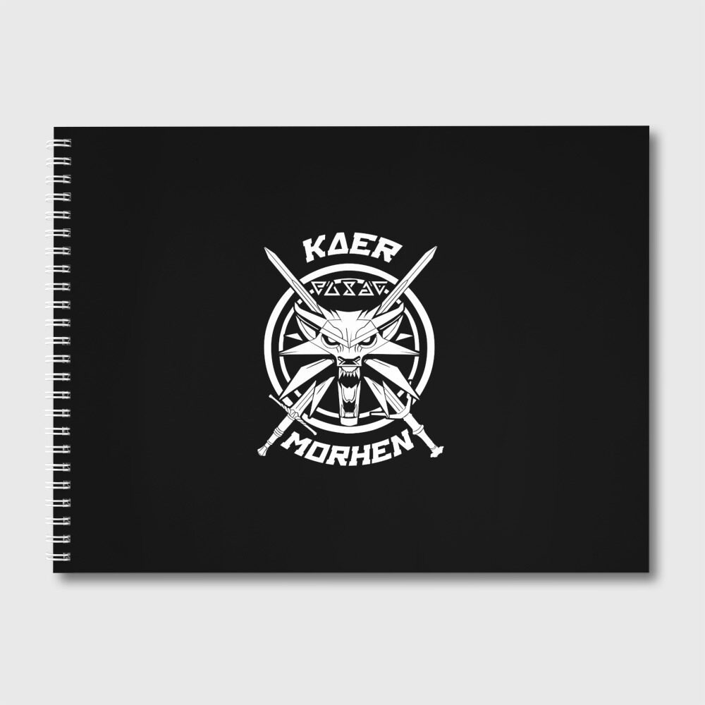 Альбом для рисования Ведьмак фото