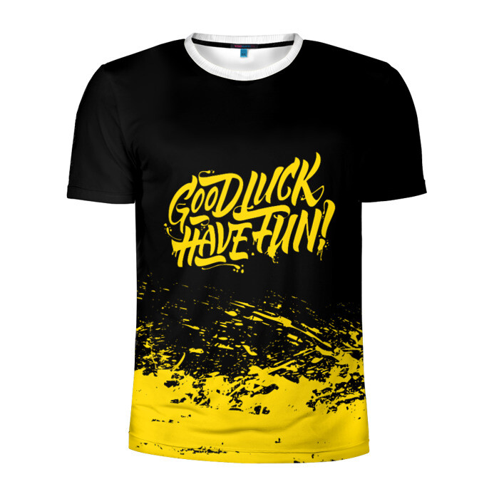 Мужская футболка 3D спортивная GLHF  фото