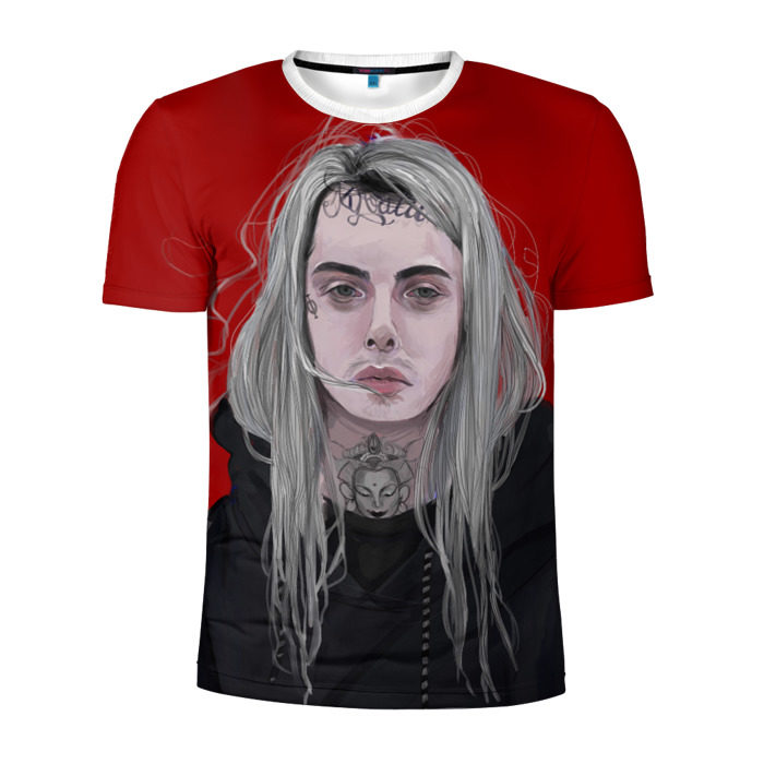 Мужская футболка 3D спортивная Ghostemane фото