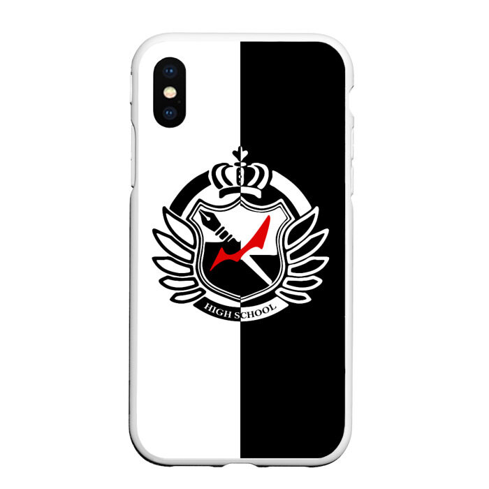 Чехол для iPhone XS Max матовый MONOKUMA SCHOOL фото