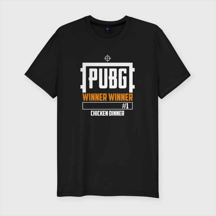 Мужская футболка хлопок Slim PUBG (2) фото