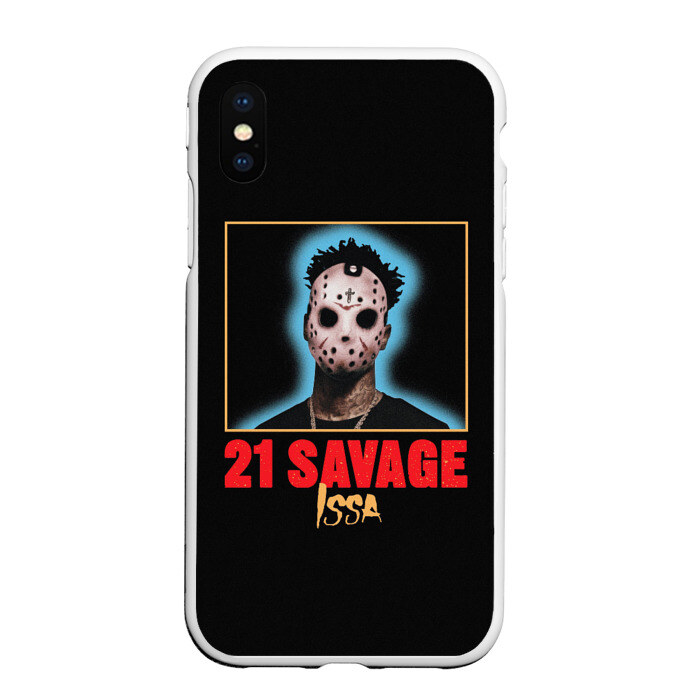 Чехол для iPhone XS Max матовый 21 Savage фото