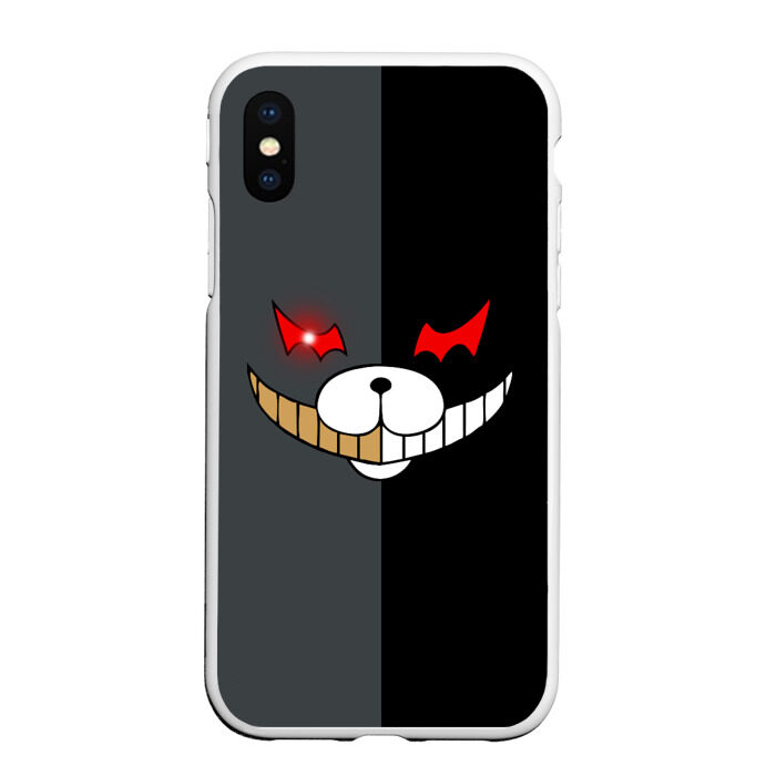 Чехол для iPhone XS Max матовый KUROKUMA x MONOKUMA фото