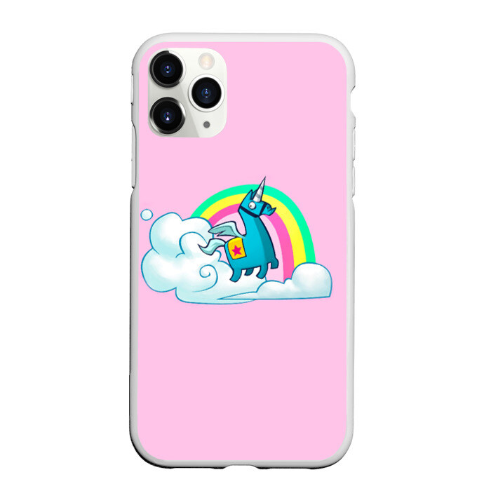 Чехол для iPhone 11 Pro матовый Лама Пиньята фото