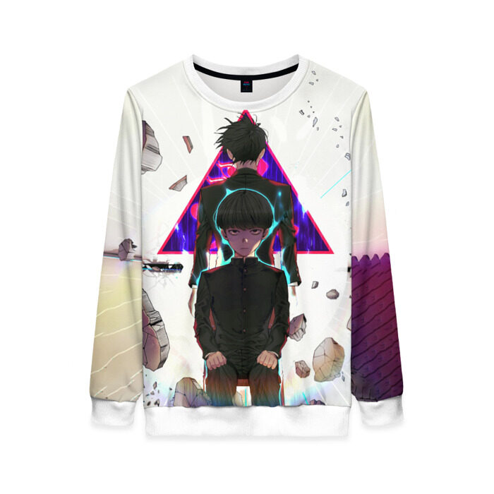 Женский свитшот 3D Моб Психо 100 фото