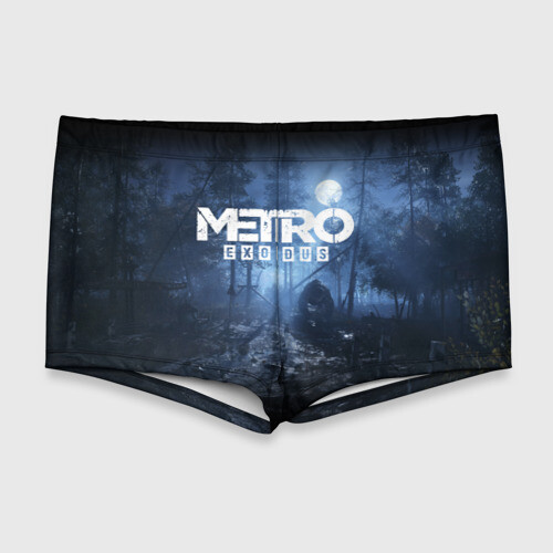 Мужские купальные плавки 3D METRO EXODUS фото