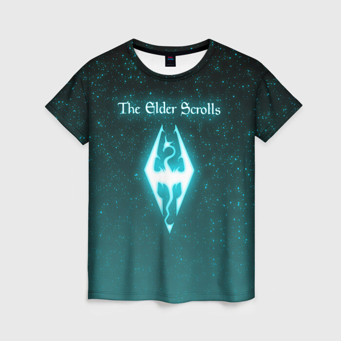Женская футболка 3D THE ELDER SCROLLS фото