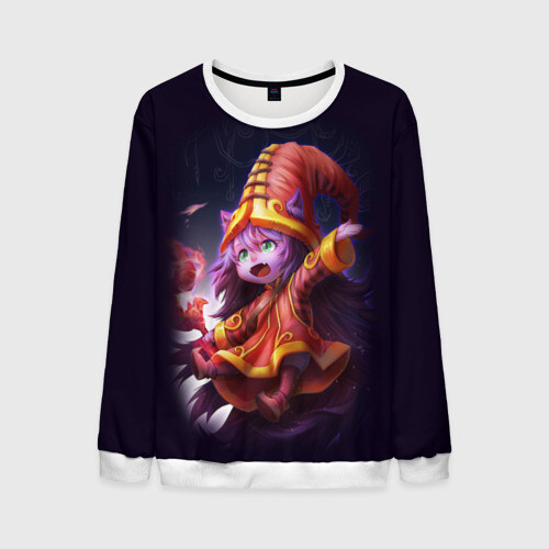 Мужской свитшот 3D Lulu (League of Legends) фото