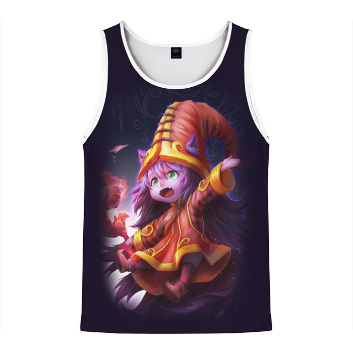 Мужская майка 3D Lulu (League of Legends) фото