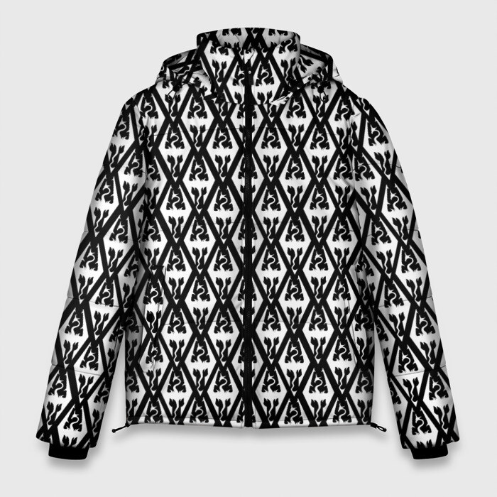 Мужская зимняя куртка 3D THE ELDER SCROLLS фото