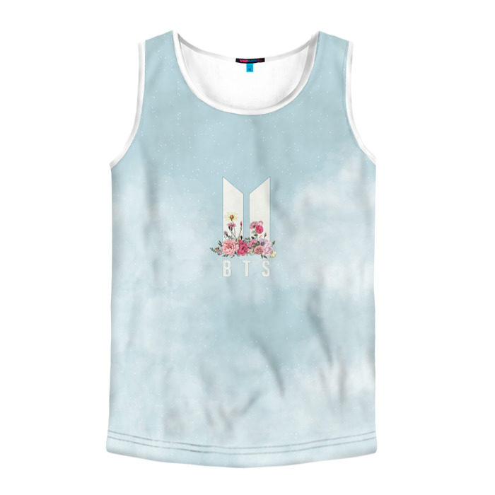 Мужская майка 3D BTS фото